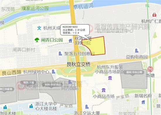 杭州2024年首批地块公布市中心宝地亮相(图4) 杭州2024年首批地块公布市中心宝地亮相(图4)