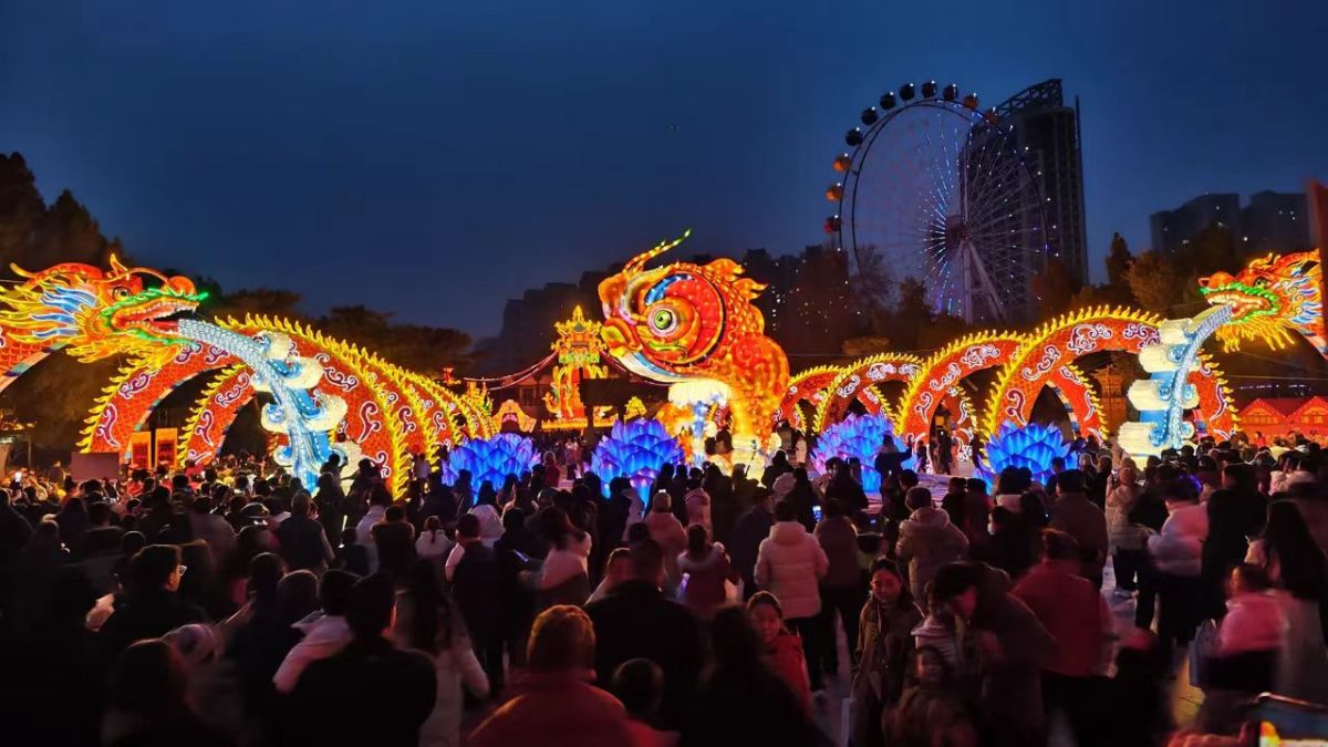 人气爆棚！春节假期洛阳三大公园接待游客7138万人次(图2)