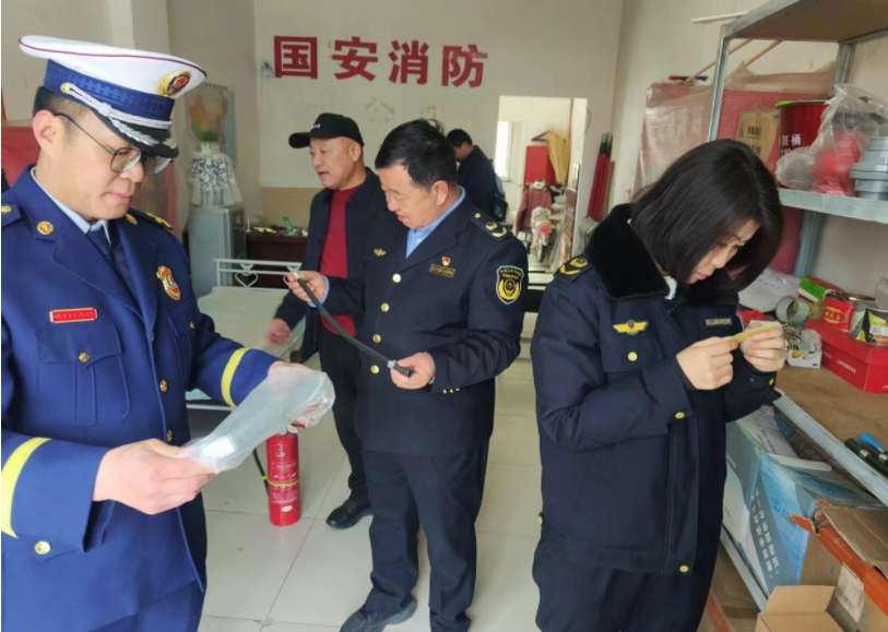 内蒙古五原县市场监管局开展春季消防产品质量安全大检查(图1)