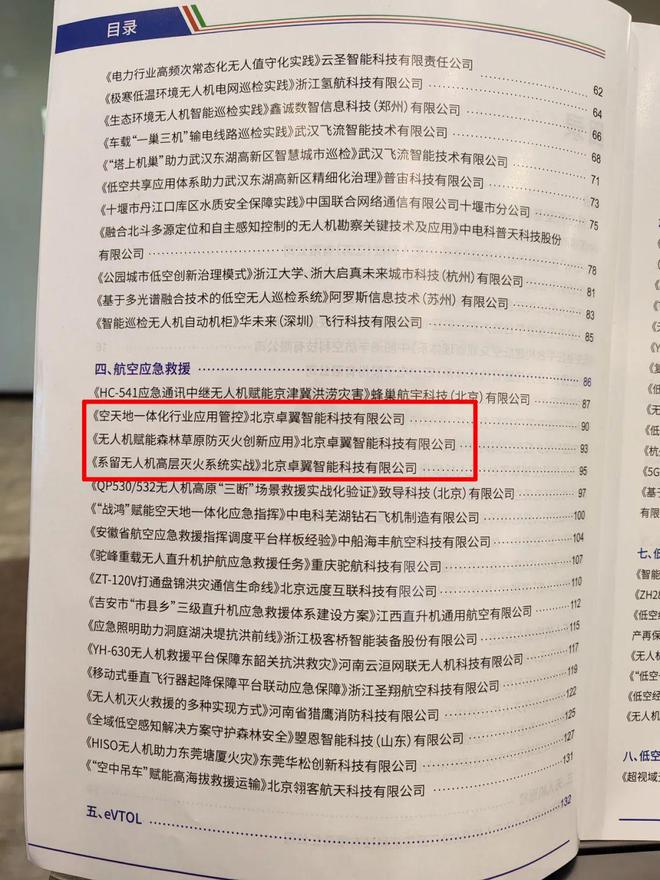 喜讯！卓翼智能方案入选《LAEC低空经济优秀案例选编（2023-2024）(图2)