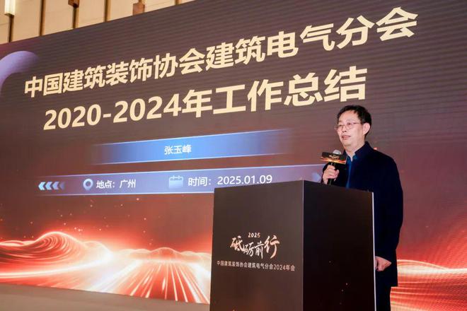 砥砺前行 中国建筑装饰协会建筑电气分会2024年会盛大举行(图3)